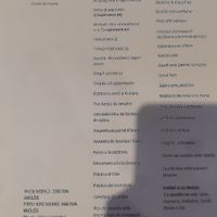 Menú fin de semana at Vertisol in Les Preses