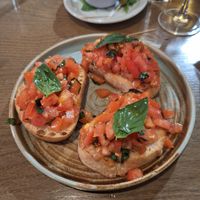 Bruschetta at TONI in Dublin