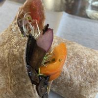 Marinated mushroom wrap at Munch in Solon