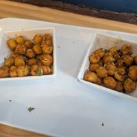 Baked chickpeas at The Vegan Spot in Highland Park