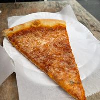 Pizza a la vodka  at Vinnie's Pizzeria in Brooklyn