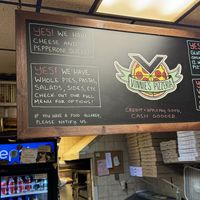   at Vinnie's Pizzeria in Brooklyn