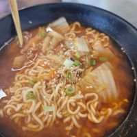 Spicy Ramyeon at Bibim Kitchen @ Eco Bloom - Pork-Free in Simpang Ampat