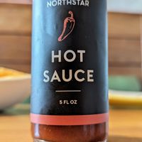 House-made hot sauce at Northstar Cafe  - Beechwold in Columbus