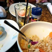 More peanut sauce than seating. at Northstar Cafe - Easton in Columbus