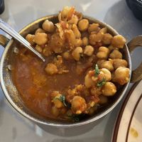 Chickpea curry   at Himalayan Restaurant in Big Bear Lake