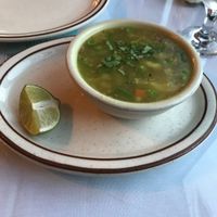 Vegetable soup at Himalayan Restaurant in Big Bear Lake