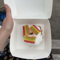 Rainbow donut!   at Doodle Donuts in Norwich
