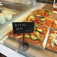 vegan pizza 6,50€  at Mercato in Howth