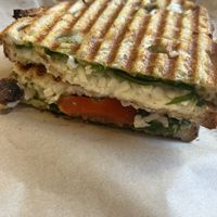 Mozzarella Pesto Vegan Toastie 8,50€  at Mercato in Howth