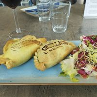 Vegan empanada, that's more than 200czk.. at La Paisanita - Dejvice in Prague