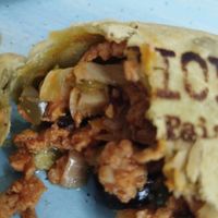 Criolla (tofu and olives) at La Paisanita - Dejvice in Prague