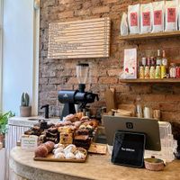 Coffee menu at The Milkman - Cockburn St in Edinburgh