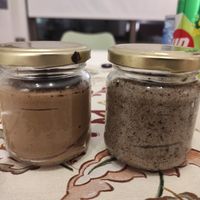 Mousse de Chocolate e amendoim e cookies e cream at Veganissimo porto in Porto