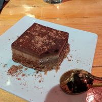 Vegan Tiramisu at Remix Audio Bar in Santa Fe