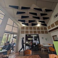 Inside at Little Nook Cafe in Darlington