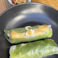 Vegan summer rolls  at Downtown 20 in Darmstadt
