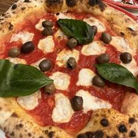 Vegan Margarita (with extra Olives)   at Pizzium in Verona
