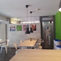 Seating at Escasano Salad Experts in Basel