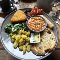 Vegan breakfast  at Slate in Windermere