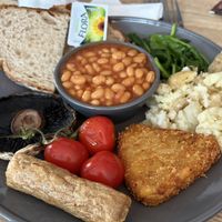 Full vegan breakfastt  at Slate in Windermere