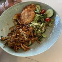 As always, we forgot to take a photo until well into the meal    at Golf Restaurant Sachsenross in Noerten-hardenberg