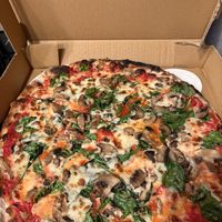 S + m with vegan cheesee  at Ozzy's Apizza - Food Stand in New Haven