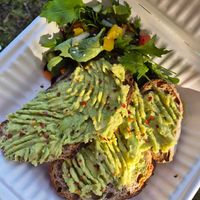 Avo toast at Open House  in Hathersage