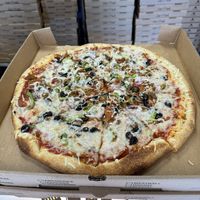 Vegan Pie!  at Beer City Pizza in Asheville