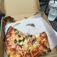 Vegan Margarita  Got half way through before I remembered to take a photo because it was so good!  at DeFazio's Pizzeria in Albany