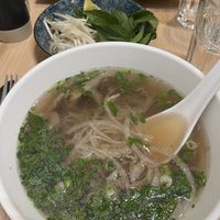Vegan pho  at Muoi Tieu in Takoma Park