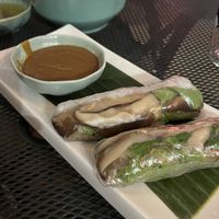 Spring rolls   at Muoi Tieu in Takoma Park