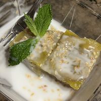 Banana cake   at Muoi Tieu in Takoma Park