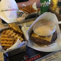 Double beyond burger  at Prime Burger Ao Nang in Krabi