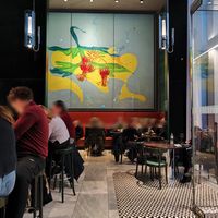 Interior at Kunsthaus Bar in Zurich