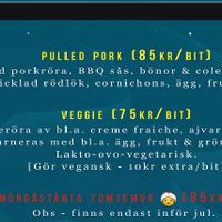 Sometimes the vegetarian option is vegan at Restaurang Vardagslyx i Örnsköldsvik in Oernskoeldsvik