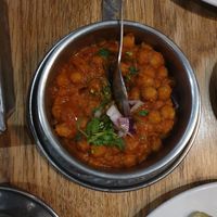 Chana masala at Babuji in North West London