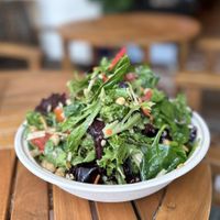 Massive build your own salad  at Butterhead Salad Company in Beacon