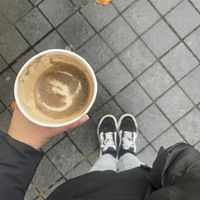 Hojicha latte   at The Matcha Society in Maastricht