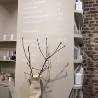 menu (photo from 2024)  at The Matcha Society in Maastricht