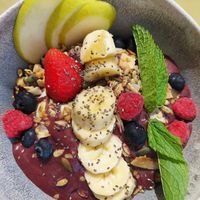 vegan Acai Bowl at Gabby's Brunch in Barcelona