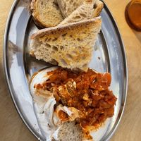 Pa de pagès con kimchi at Grasa in Barcelona