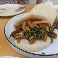 Satay bao at Grasa in Barcelona