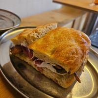 Foccacia at Grasa in Barcelona