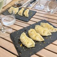 Vegan gyoza  at Imperfecto Gastrobar in Fuerteventura