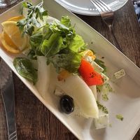 Melon salad  at House of Olives in Falkirk