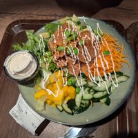 vegan bowl at ChopChop in Nykoping