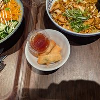 spring rolls at ChopChop in Nykoping