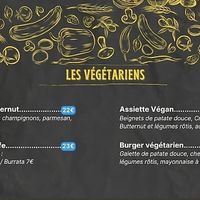 Menu  at Kivala in Saint-paul