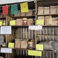 Local produce at Dzomsa in Leh